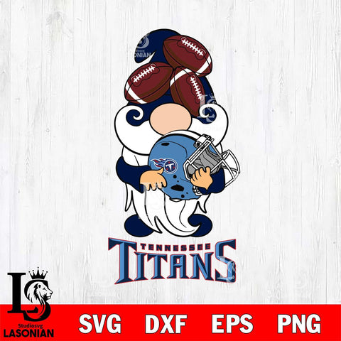 Tennessee Titans Gnomes Helmet Svg Eps Dxf Png File, Digital Download, Instant Download