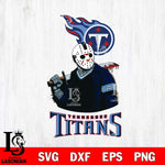 Tennessee Titans Jason Voorhees 10 Svg Eps Dxf Png File, Digital Download