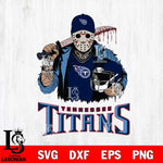 Tennessee Titans Jason Voorhees 2 Svg Eps Dxf Png File, Digital Download