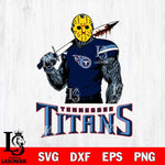 Tennessee Titans Jason Voorhees 7 Svg Eps Dxf Png File, Digital Download