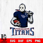 Tennessee Titans Jason Voorhees 9 Svg Eps Dxf Png File, Digital Download