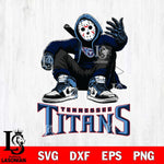 Tennessee Titans Jason Voorhees Halloween SVG Svg Eps Dxf Png File, Digital Download, Instant Download