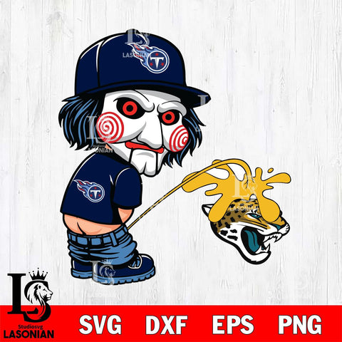 Tennessee Titans Jigsaw Piss On Jacksonville Jaguars Svg Eps Dxf Png File, Digital Download, Instant Download