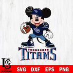 Tennessee Titans Mikey Mouse Disney, Svg Eps Dxf Png File, Digital Download