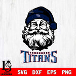 Tennessee Titans Santa Claus Christmas Svg Eps Dxf Png File,NFL Svg Files,Digital Download,Sublimation,Instant Download