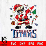 Tennessee Titans Santa Claus Football Svg Eps Dxf Png File,NFL Svg Files,Digital Download,Sublimation,Instant Download