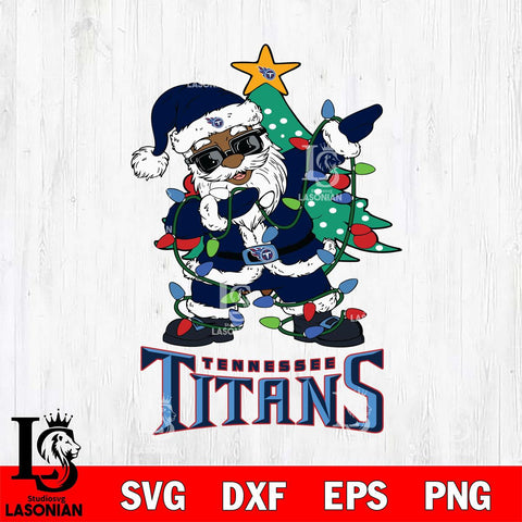 Tennessee Titans Santa Claus Ugly Christmas Svg Eps Dxf Png File,NFL Svg Files,Digital Download,Sublimation,Instant Download