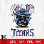 Tennessee Titans Stitch Horror Halloween Svg Eps Dxf Png File, Digital Download, Instant Download