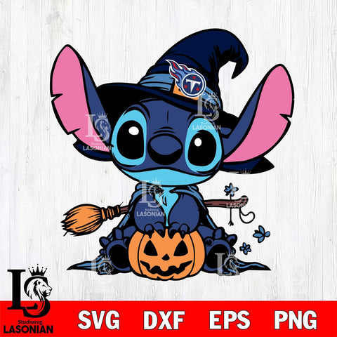 Tennessee Titans Stitch witch Football Svg Eps Dxf Png File, NFL svg, Digital Download, Instant Download