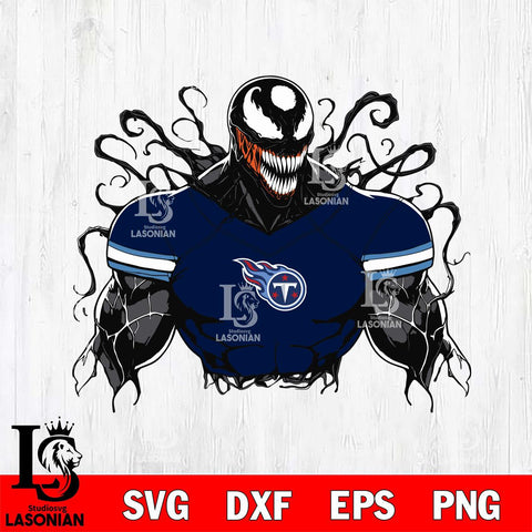 Tennessee Titans Venom Marvel Svg Eps Dxf Png File, Digital Download, Instant Download