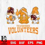 Tennessee Volunteers 3 Gnomes Football Svg Eps Dxf Png File, Digital Download, Instant Download