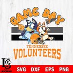 Tennessee Volunteers Bluey & Bingo 9 Svg Eps Dxf Png File, NCAA svg, Digital Download, Instant Download