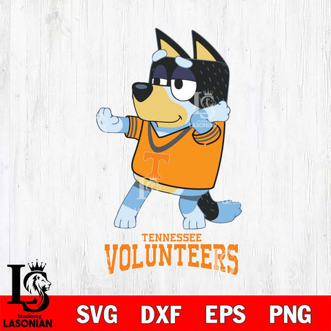 Tennessee Volunteers Bluey Dad Dance Svg Eps Dxf Png File, Digital Download, Instant Download