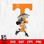 Tennessee Volunteers Fancy Minnie Svg Eps Dxf Png File, Digital Download, Instant Download