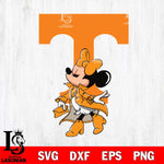 Tennessee Volunteers Glamorous Minnie Svg Eps Dxf Png File, Digital Download, Instant Download