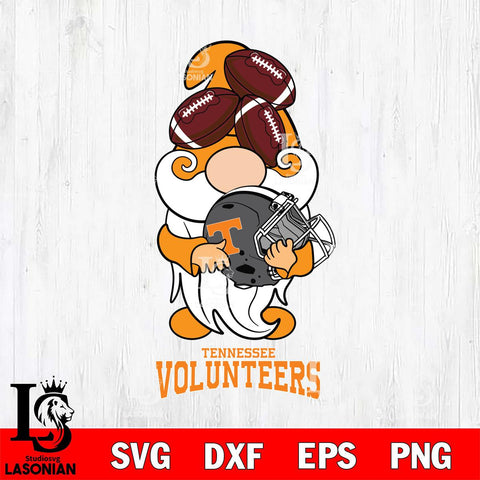 Tennessee Volunteers Gnomes Helmet Svg Eps Dxf Png File, Digital Download, Instant Download