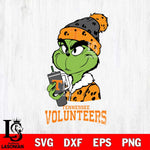 Tennessee Volunteers Grinch Bougie Leopard Svg Eps Dxf Png File, Digital Download, Instant Download