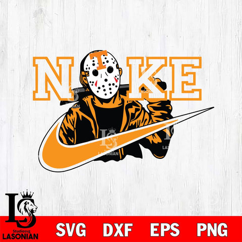 Tennessee Volunteers Jason Voorhees Nike Svg Eps Dxf Png File, Digital Download, Instant Download