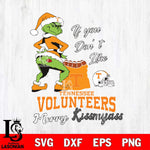 Tennessee Volunteers Merry kissmyass grinch Svg Eps Dxf Png File,NCAA Svg Files,Digital Download,Sublimation,Instant Download