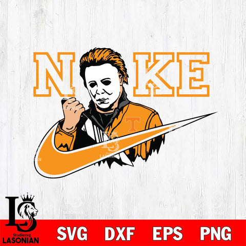 Tennessee Volunteers Michael Myers Nike Svg Eps Dxf Png File, Digital Download, Instant Download