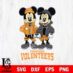 Tennessee Volunteers Mickey Minnie Mouse Football Svg Eps Dxf Png File, NCAA svg , File Cut , Digital Download , Instant Download, Cut Svg Files