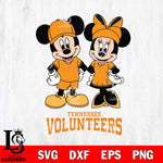 Tennessee Volunteers Mickey Minnie Rugby Svg Eps Dxf Png File, NCAA svg , File Cut , Digital Download , Instant Download, Cut Svg Files