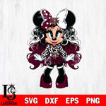 Texas A M Aggies Beauty Minnie Mouse Svg Eps Dxf Png File, NCAA svg, Digital Download, Instant Download