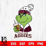 Texas A M Aggies Grinch hat Svg Eps Dxf Png File, Digital Download, Instant Download