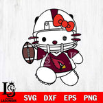 Texas A&M Aggies Hello Kitty sport 11 Svg Eps Dxf Png File, NCAA svg, Digital Download, Instant Download