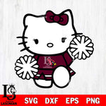 Texas A&M Aggies Hello Kitty sport 4 Svg Eps Dxf Png File, NCAA svg, Digital Download, Instant Download