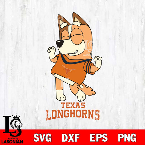 Texas Longhorns Chilli Dance Sport Svg Eps Dxf Png File, Digital Download, Instant Download