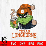 Texas Longhorns Grinch Cofffe Hoodie Cut Files Cricut, Svg Dxf Eps Png file, Digital download , Silhouette