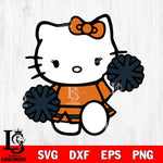 Texas Longhorns Hello Kitty sport 4 Svg Eps Dxf Png File, NCAA svg, Digital Download, Instant Download