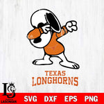 Texas Longhorns Snoopy Sport 3 Svg Eps Dxf Png File, Digital Download