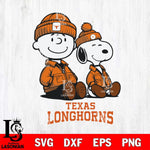 Texas Longhorns Snoopy Sport 6 Svg Eps Dxf Png File, Digital Download