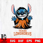 Texas Longhorns Stitch Ghost Svg Eps Dxf Png File, NCAA svg, Digital Download, Instant Download