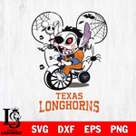 Texas Longhorns Stitch Jigsaws Halloween Svg Eps Dxf Png File, Digital Download, Instant Download