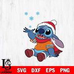 Texas Longhorns Stitch Wearing Winter Scarf Svg Eps Dxf Png File, Digital Download, Instant Download