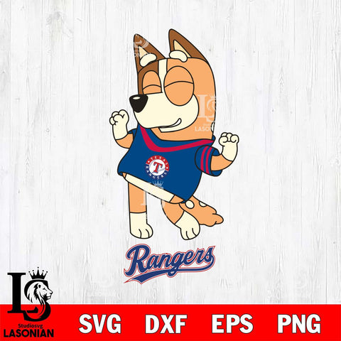 Texas Rangers Chilli Dance Sport Svg Eps Dxf Png File, Digital Download, Instant Download