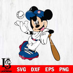 Texas Rangers Mickey Svg Eps Dxf Png File, Digital Download, Instant Download