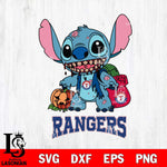 Texas Rangers Stitch Zombie Svg Eps Dxf Png File, MLB svg, Digital Download, Instant Download