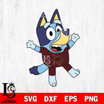 Texas State Bobcats Bluey 3 Svg Eps Dxf Png File, Digital Download, Instant Download