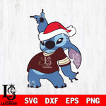 Texas State Bobcats Disney Lilo & Stitch Christmas Svg Eps Dxf Png File, Digital Download, Instant Download