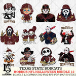 Texas State Bobcats Halloween Bundle 12 SVG Svg Eps Dxf Png File, NCAA bundle svg, Digital Download, Instant Download