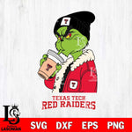 Texas Tech Red Raiders Grinch Bougie Football Svg Eps Dxf Png File, Digital Download, Instant Download