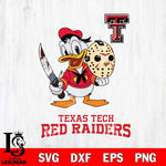 Texas Tech Red Raiders Jason Voorhees 12 Svg Eps Dxf Png File, Digital Download