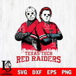 Texas Tech Red Raiders Jason Voorhees 8 Svg Eps Dxf Png File, Digital Download