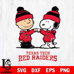 Texas Tech Red Raiders Snoopy Sport 9 Svg Eps Dxf Png File, Digital Download