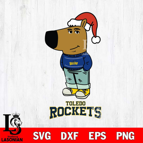 Toledo Rockets Chill Guy Christmas Svg Eps Dxf Png File,NCAA Svg Files,Chill Guy svg ,Digital Download ,Instant Download, Cricut File