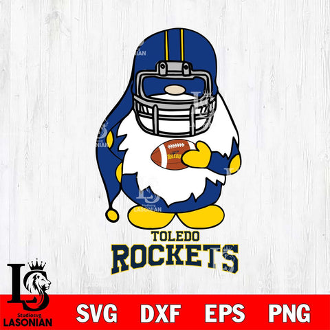 Toledo Rockets Gnomes Christmas Svg Eps Dxf Png File, Digital Download, Instant Download